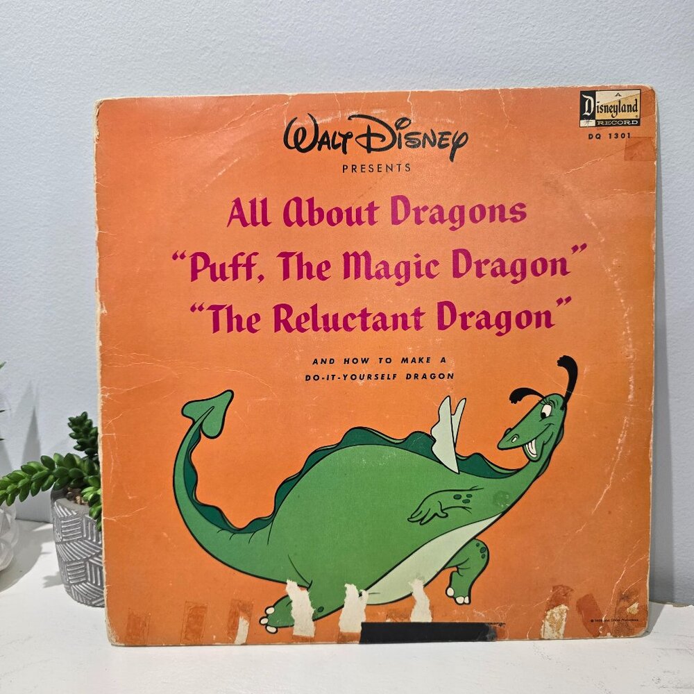 Walt Disney - All About Dragons, “Puff, the Magic Dragon” “The Reluctant Dragon”